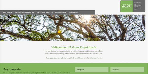 Gå i Grøn Projektbank, og find inspiration.